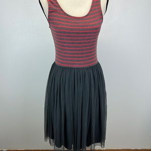 ⭐️Matilda Jane tank top that-shirt dress with tulle skirt nwt size small